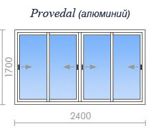 Остекление балкона WDS